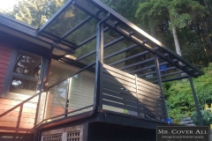 glass patio covers & glass deck covers