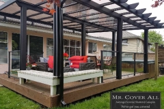 glass patio covers & glass deck covers