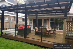 glass patio covers & glass deck covers